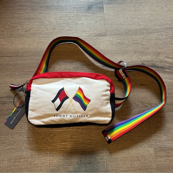 Tommy Hilfiger Pride Belt Bag -  Crossbody Bag NWT - Picture 1 of 8